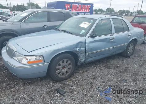 2005 Mercury Grand Marquis Ls/Lse from USA, damaged, VIN 2MEHM75W25X659198
